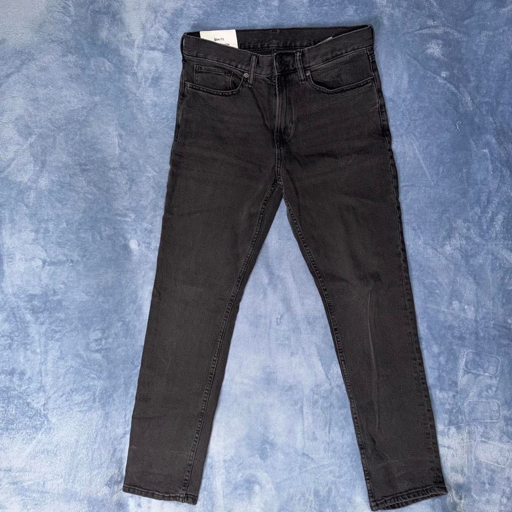 H&M Slim Fit Black Jeans‎ men Size 30/32